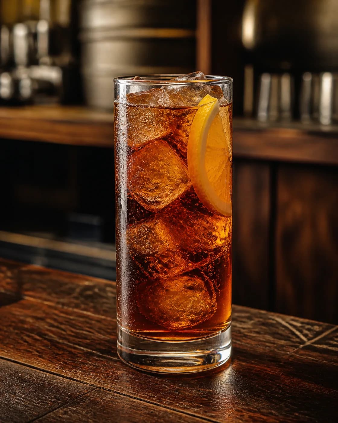 Vermut de la casa con hielo y limón