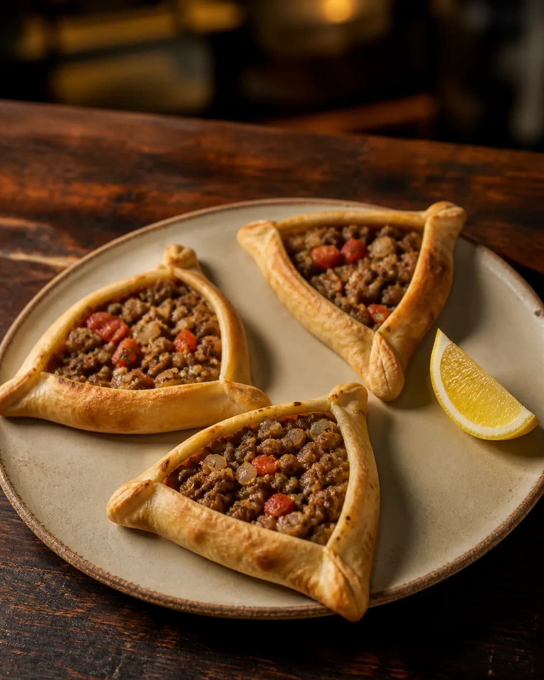 Empanadas árabes abiertas