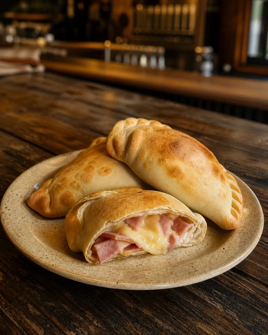 Empanadas de jamón y queso